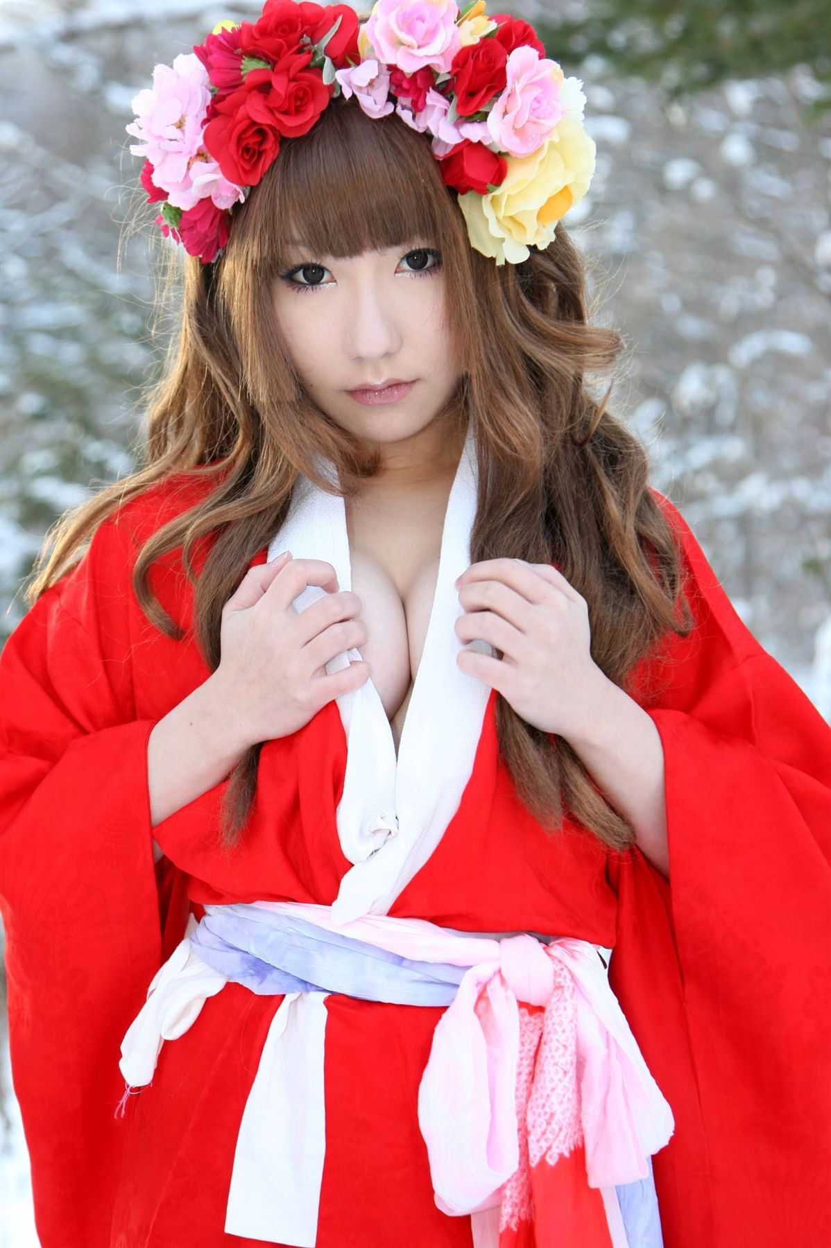 [Cosplay] 2013.04.11 Sexy Kimono Girl 高清制服